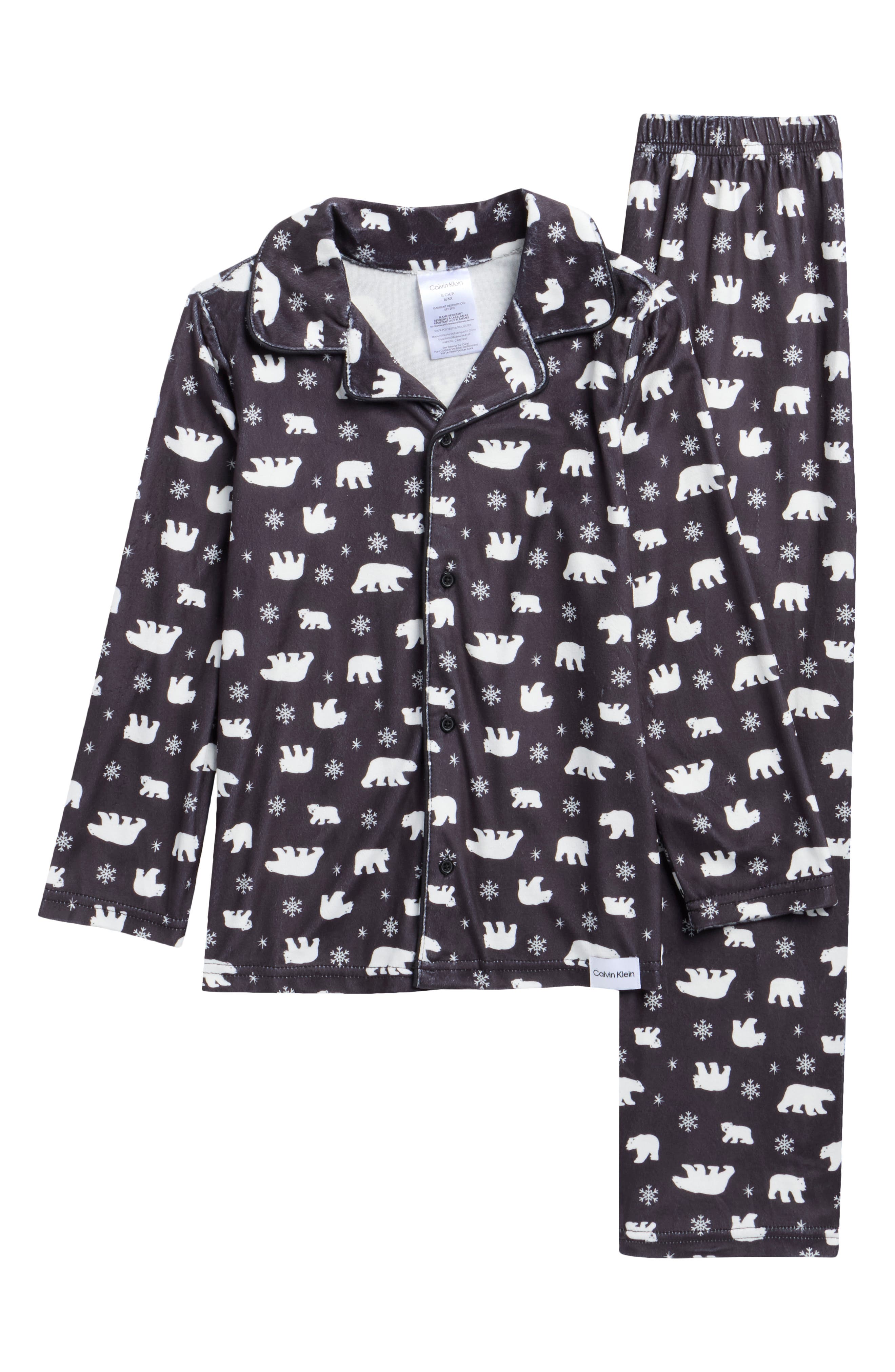 Kids' Notch Collar Pajamas
