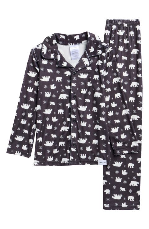 Kids' Notch Collar Pajamas