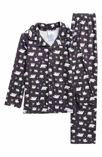 Kids' Notch Collar Pajamas