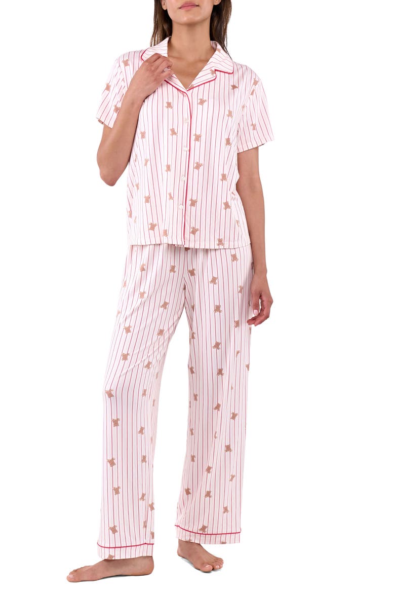 Breann 3-Piece Pajama Set, Main, color, PINK