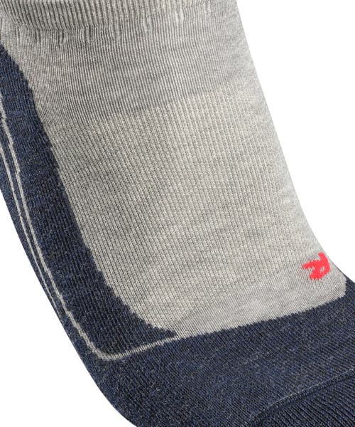 Falke Ru4 Endurance No Show Running Socks In Gray