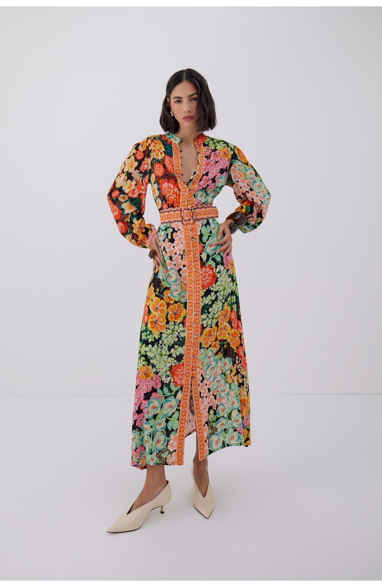 RAISHMA Amara Black Dress, Main, color, Black