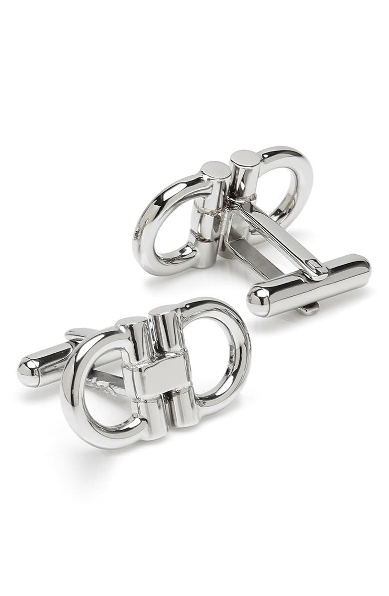 Cufflinks, Inc. Horse Bit Cuff Links, Alternate, color, Silver