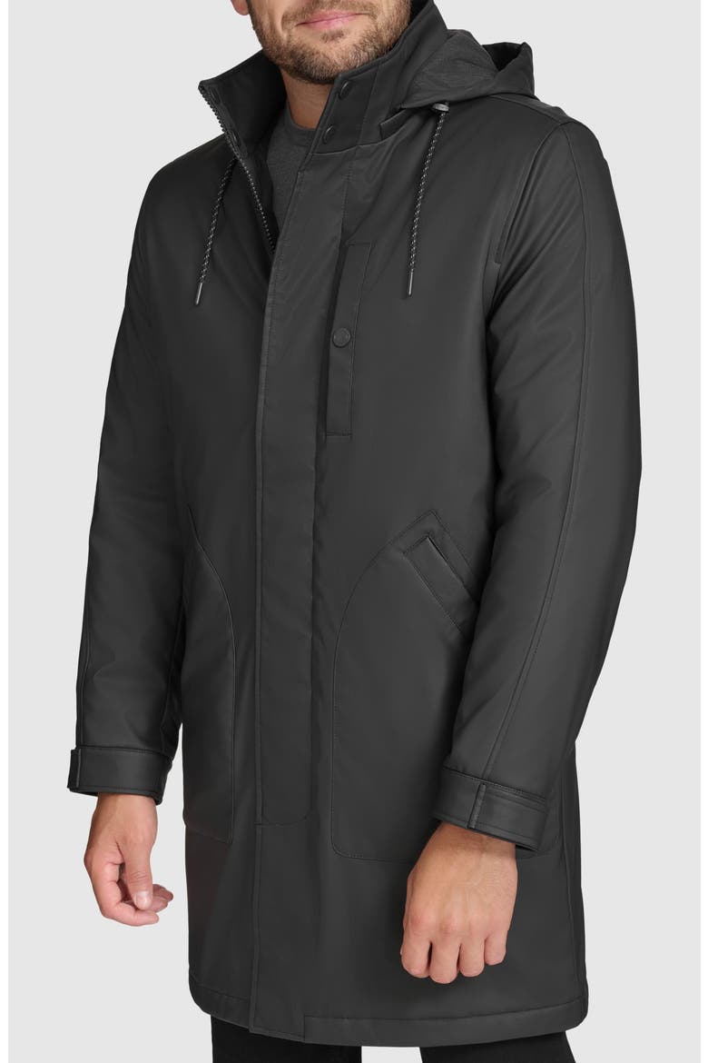 Slick Rain Jacket, Alternate, color, BLACK
