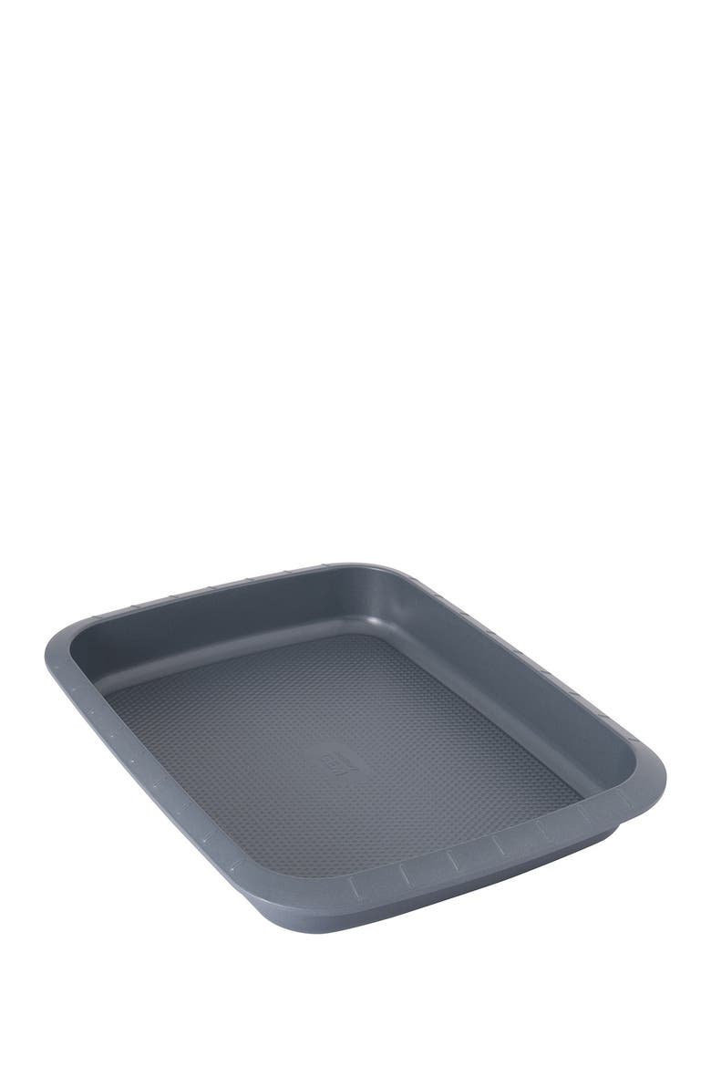 Grey Gem 15" Non-Stick Rectangular Cake Pan, Main, color, GREY