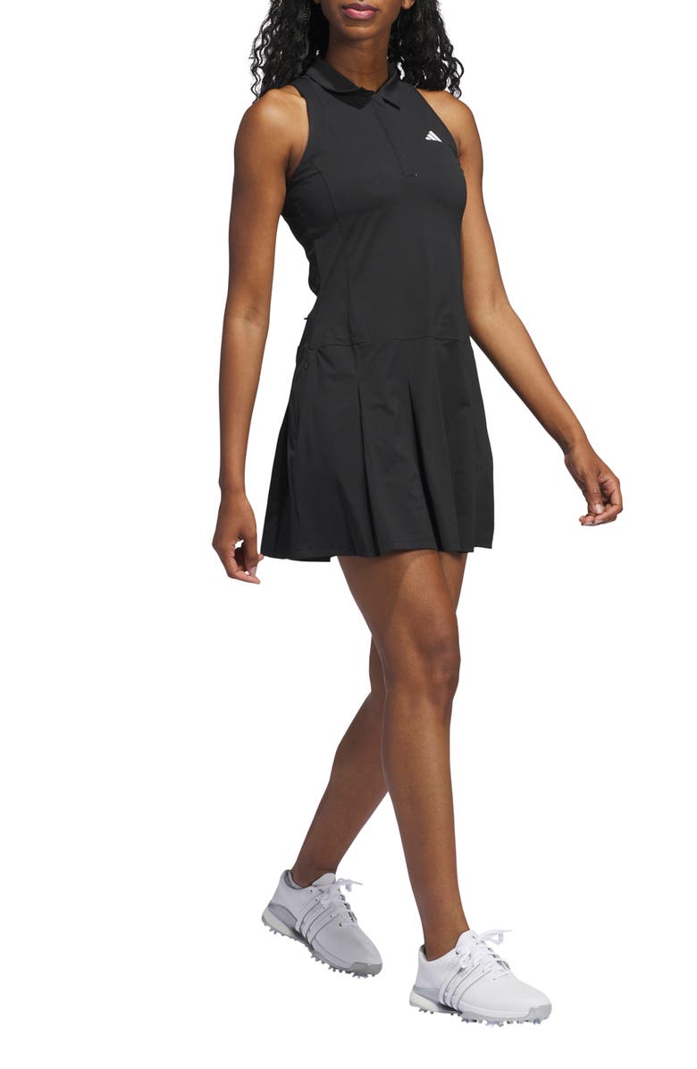 adidas Golf Ultimate365 Tour Pleated Golf Dress, Alternate, color, 