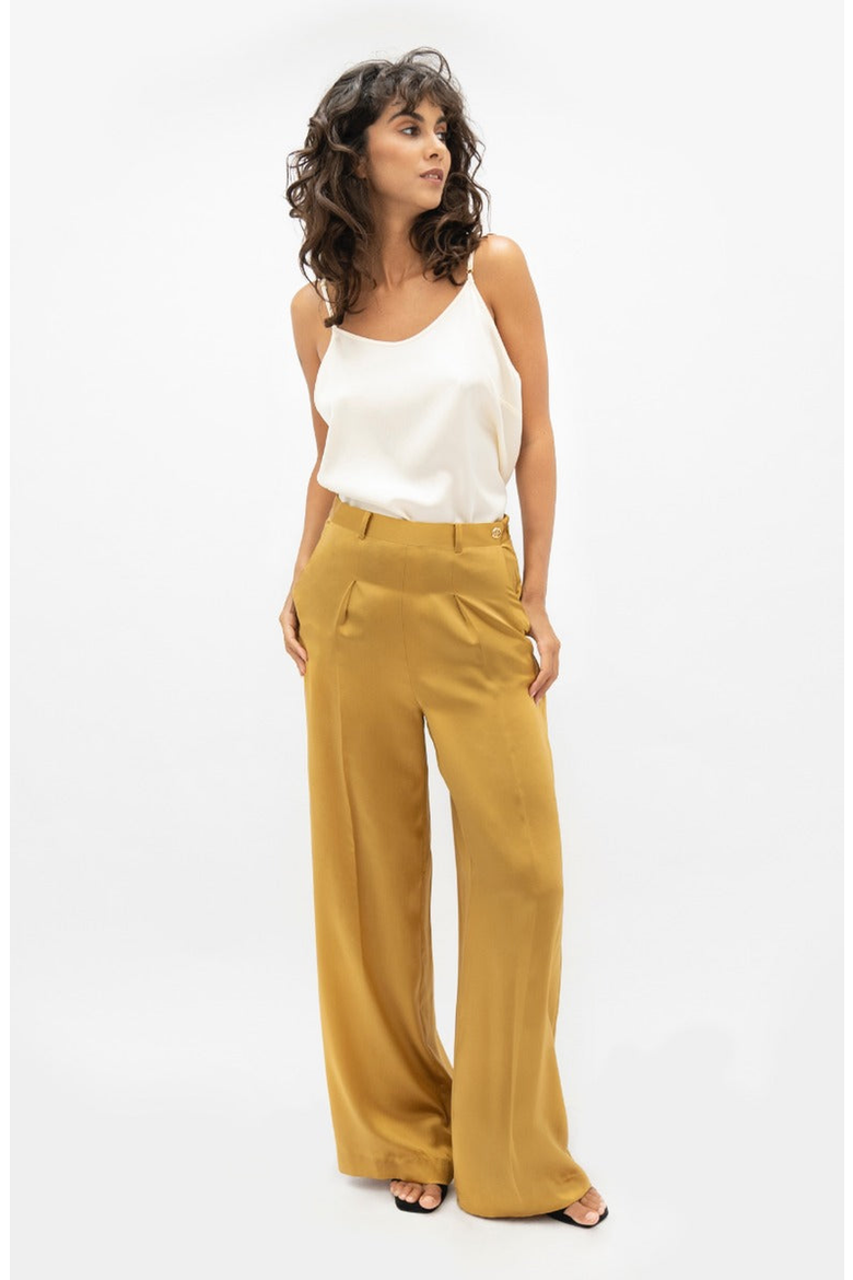 Branson Wide Leg Pants, Alternate, color, Mimosa