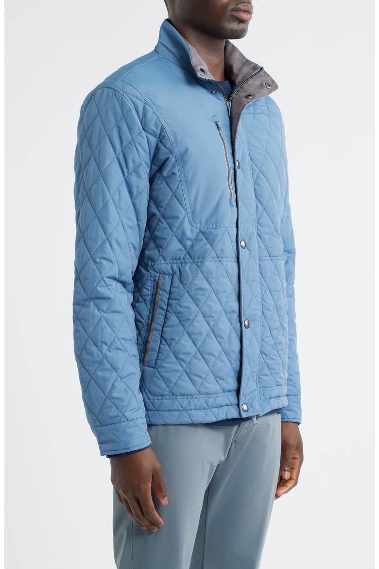 Juno Quilted Jacket, Alternate, color, SAILOR