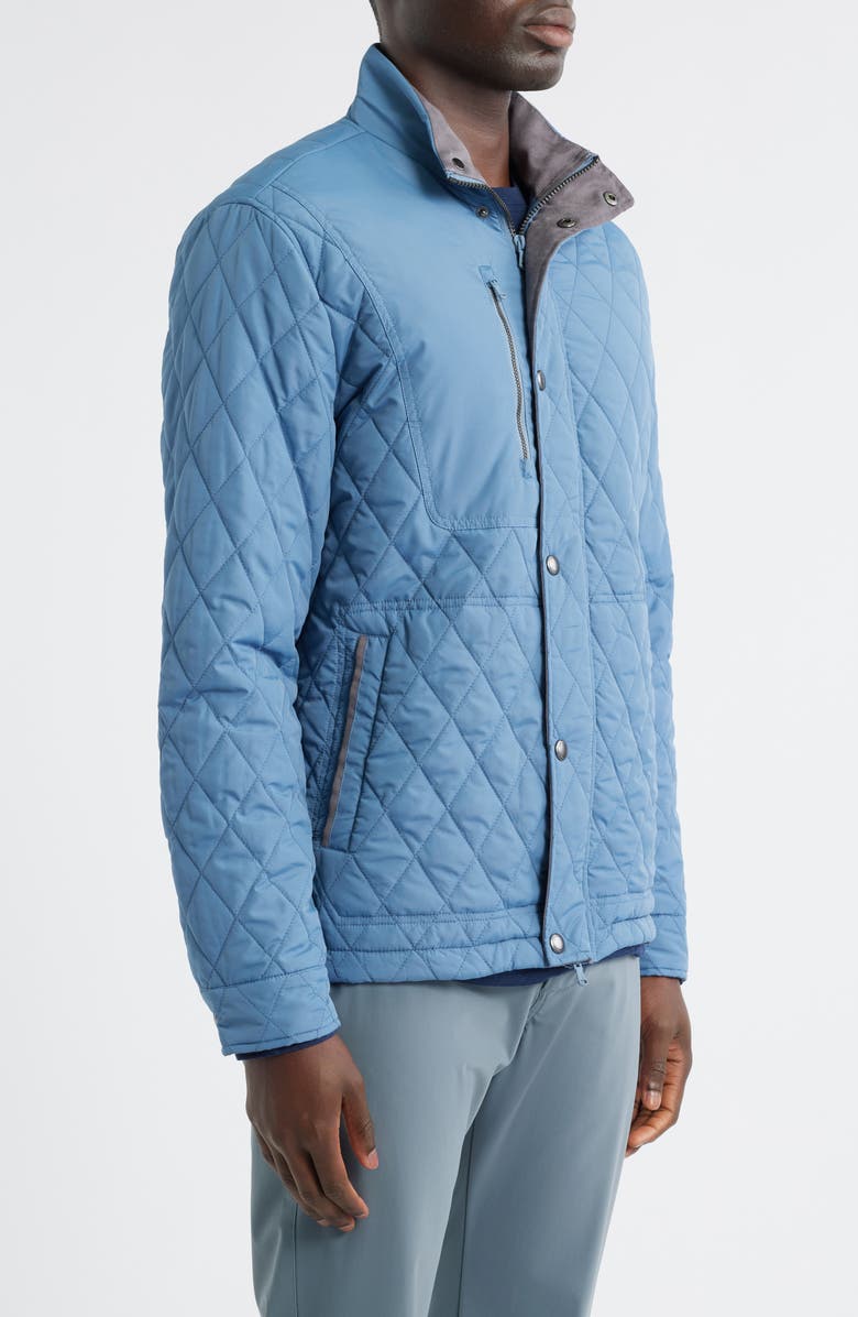 johnnie-O Juno Quilted Jacket, Alternate, color, Sailor