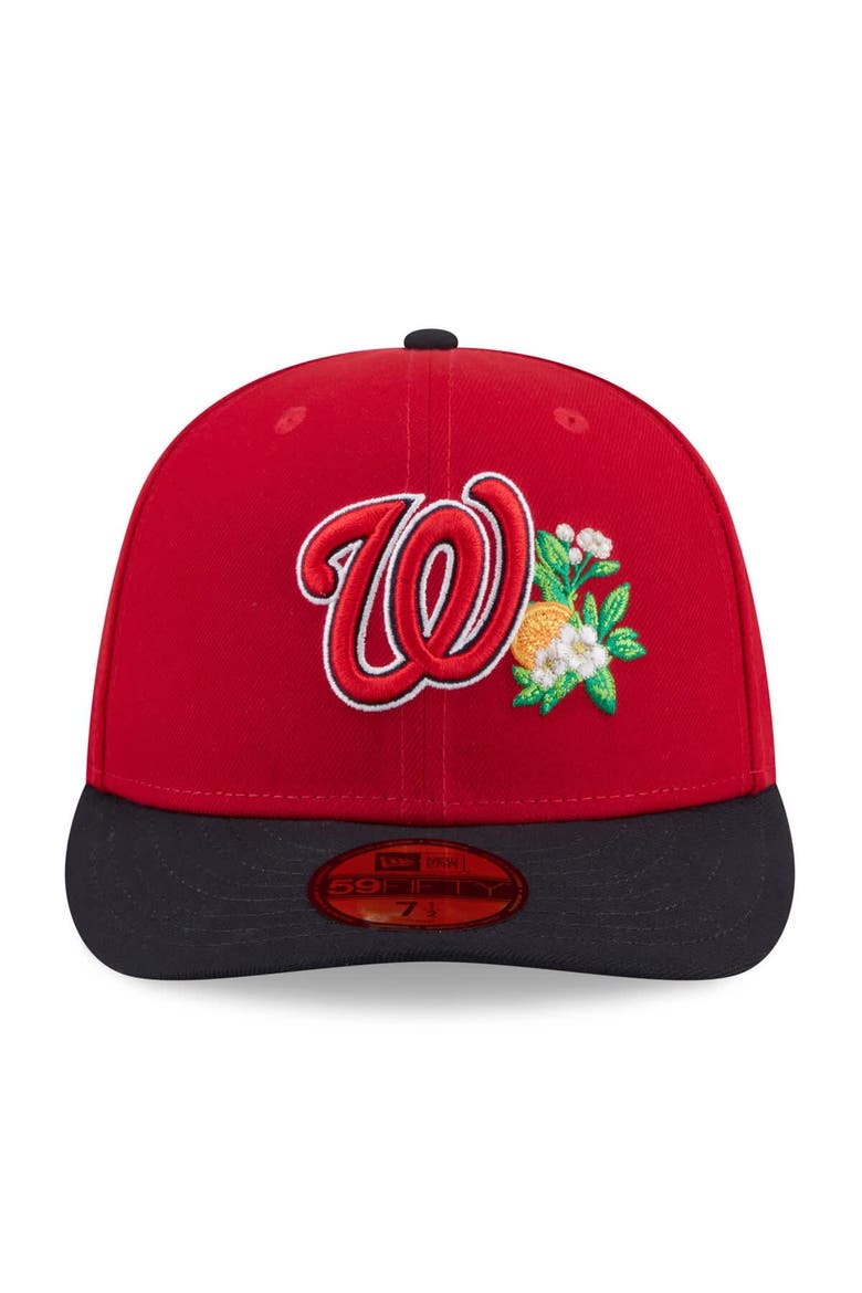 Men's New Era  Red/Navy Washington Nationals 2026 Spring Training Low Profile 59FIFTY Fitted Hat, Alternate, color, Red