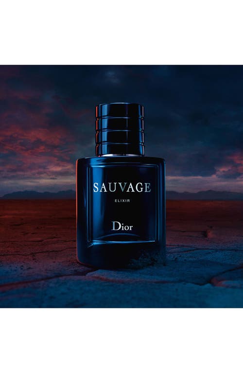 Dior Sauvage Elixir Fragrance In Transparent
