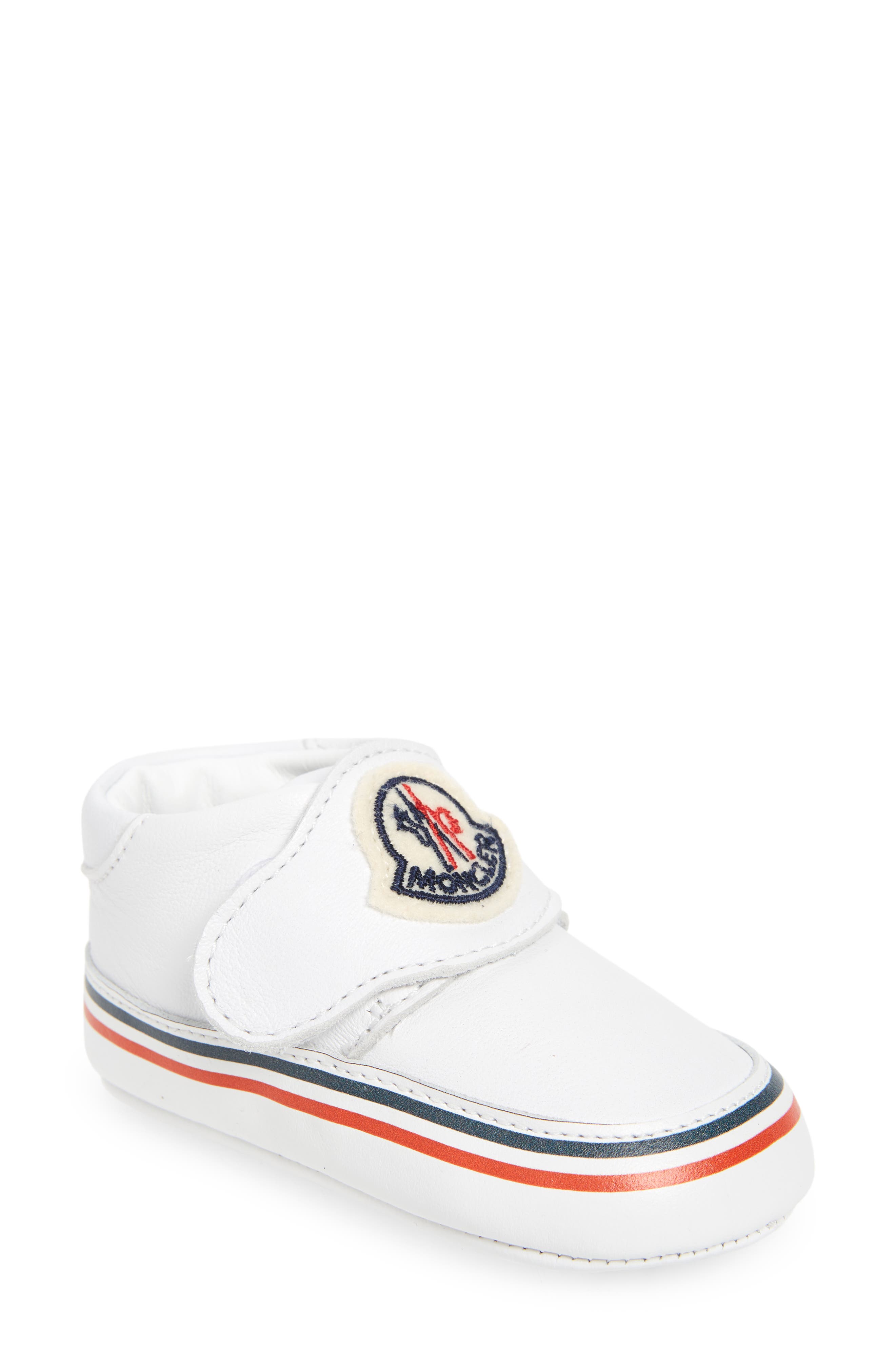 Moncler Bebé Crib Shoe, Main, color, 