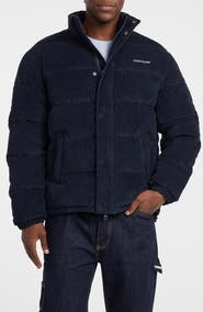 GUESS JEANS Corduroy Puffer Jacket