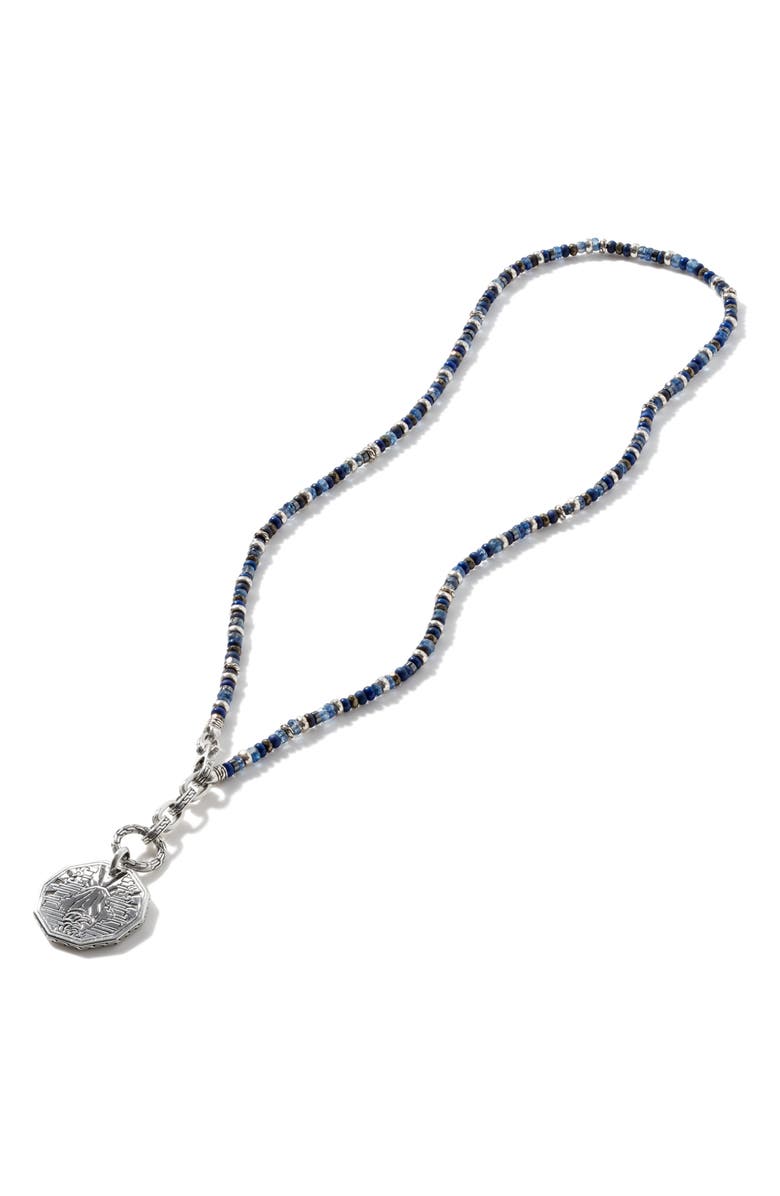 John Hardy Men's Beaded Reversible Pendant Necklace, Alternate, color,