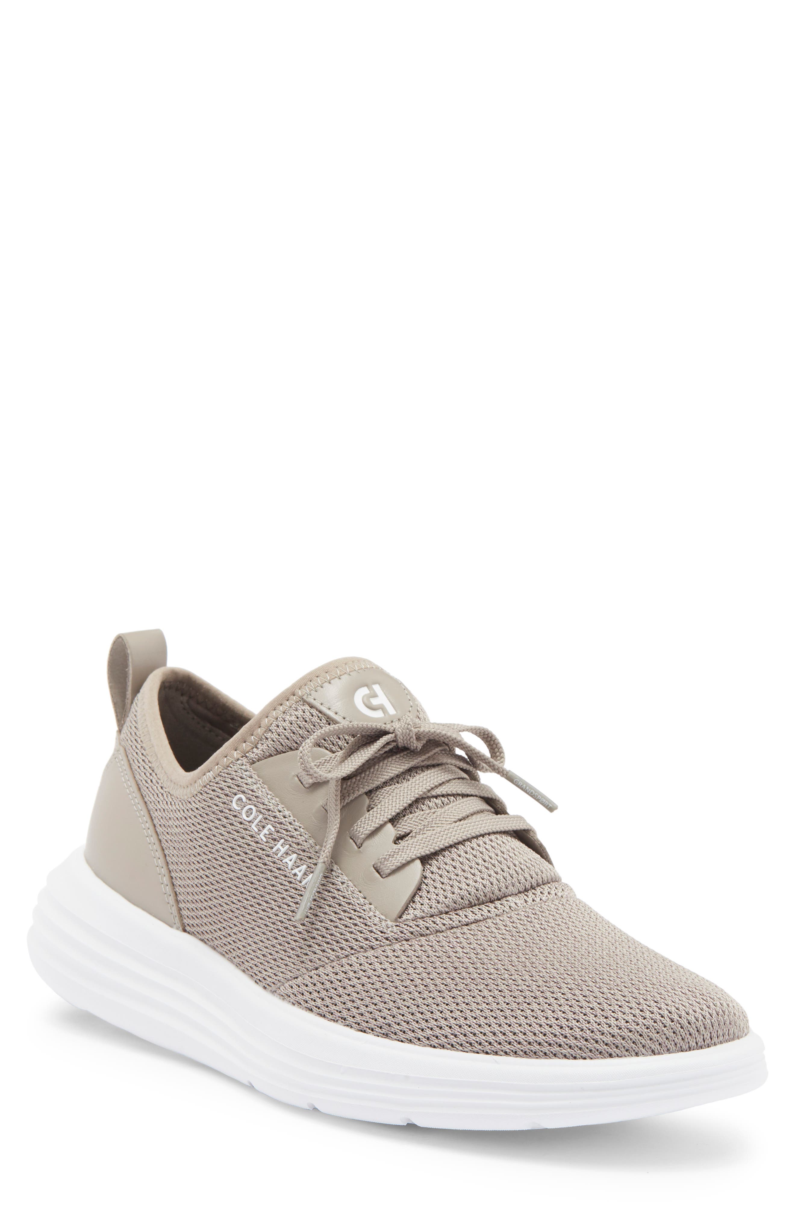 Cole Haan Grandsport Journey Knit Sneaker, Main, color, Rock Ridge Optic White