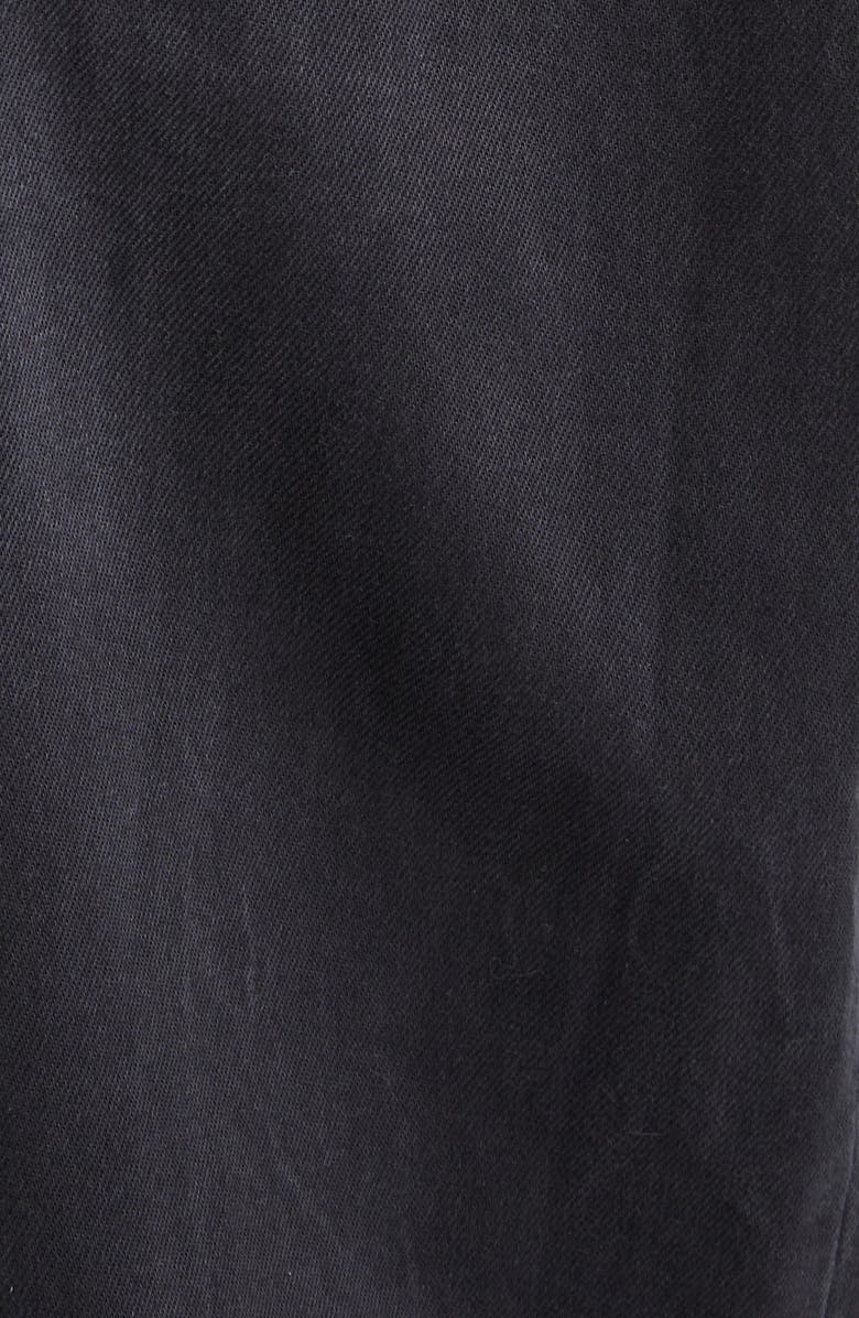 Alexander Wang Pre-Styled Pleated Denim Shorts with Chain Belt, Alternate, color, 