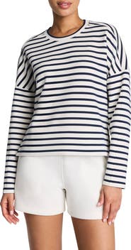 SPANX® Air Essentials Stripe Sweatshirt