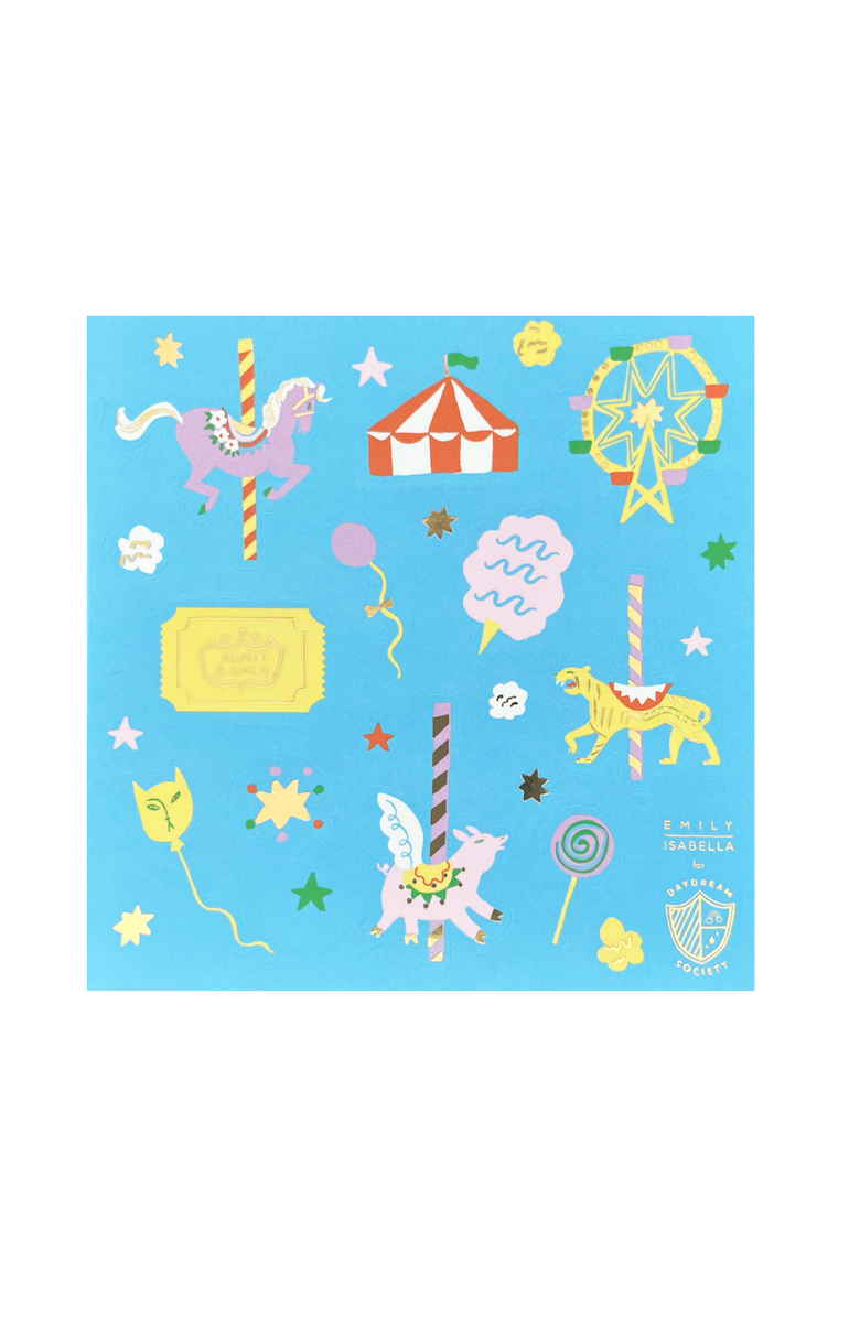 Daydream Society Off to the Fair Stickers, Main, color, Assorted Pre-Pack