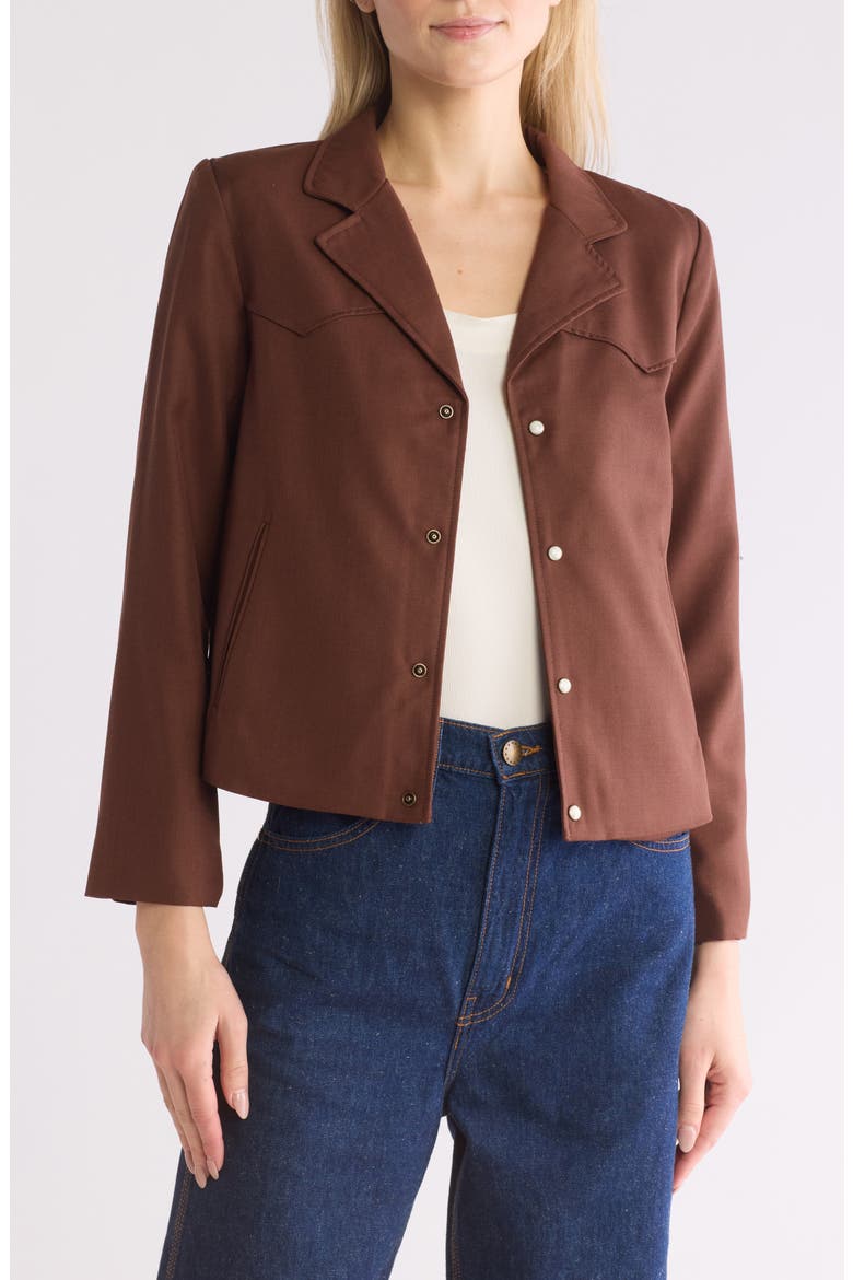 The Western Blazer, Main, color, HICKORY