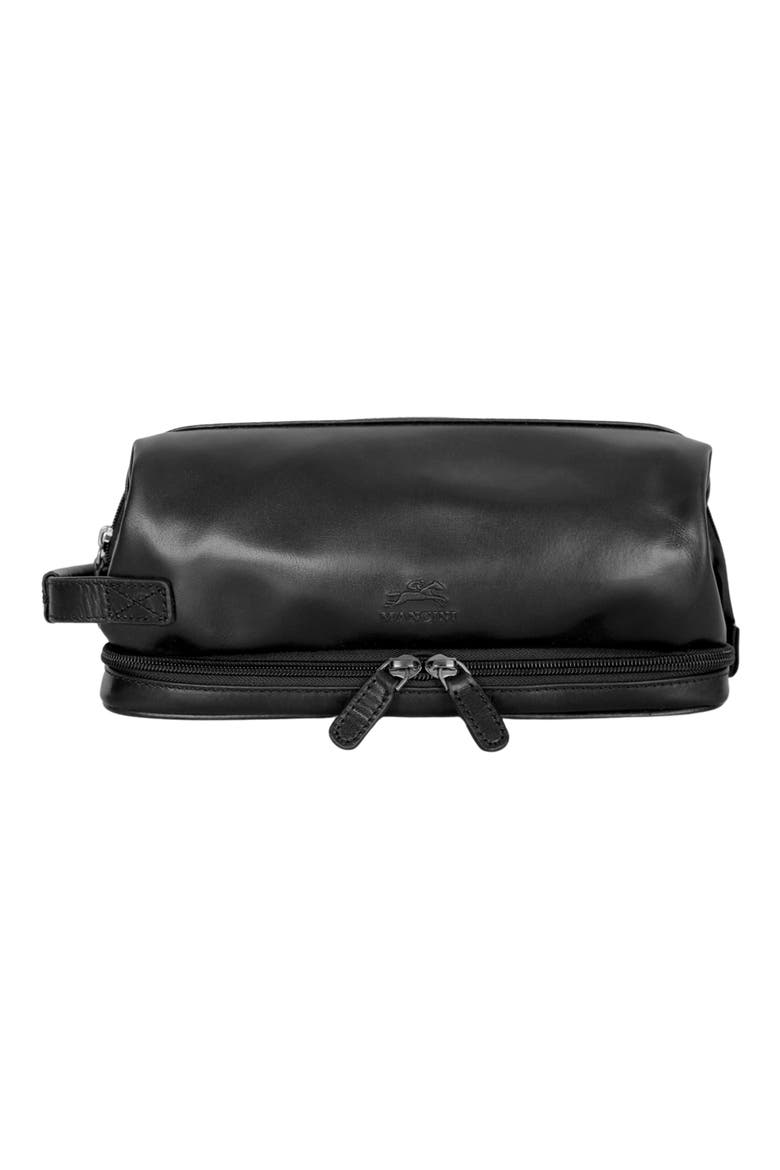 Buffalo Collection Organizer Toiletry Bag, Main, color, BLACK