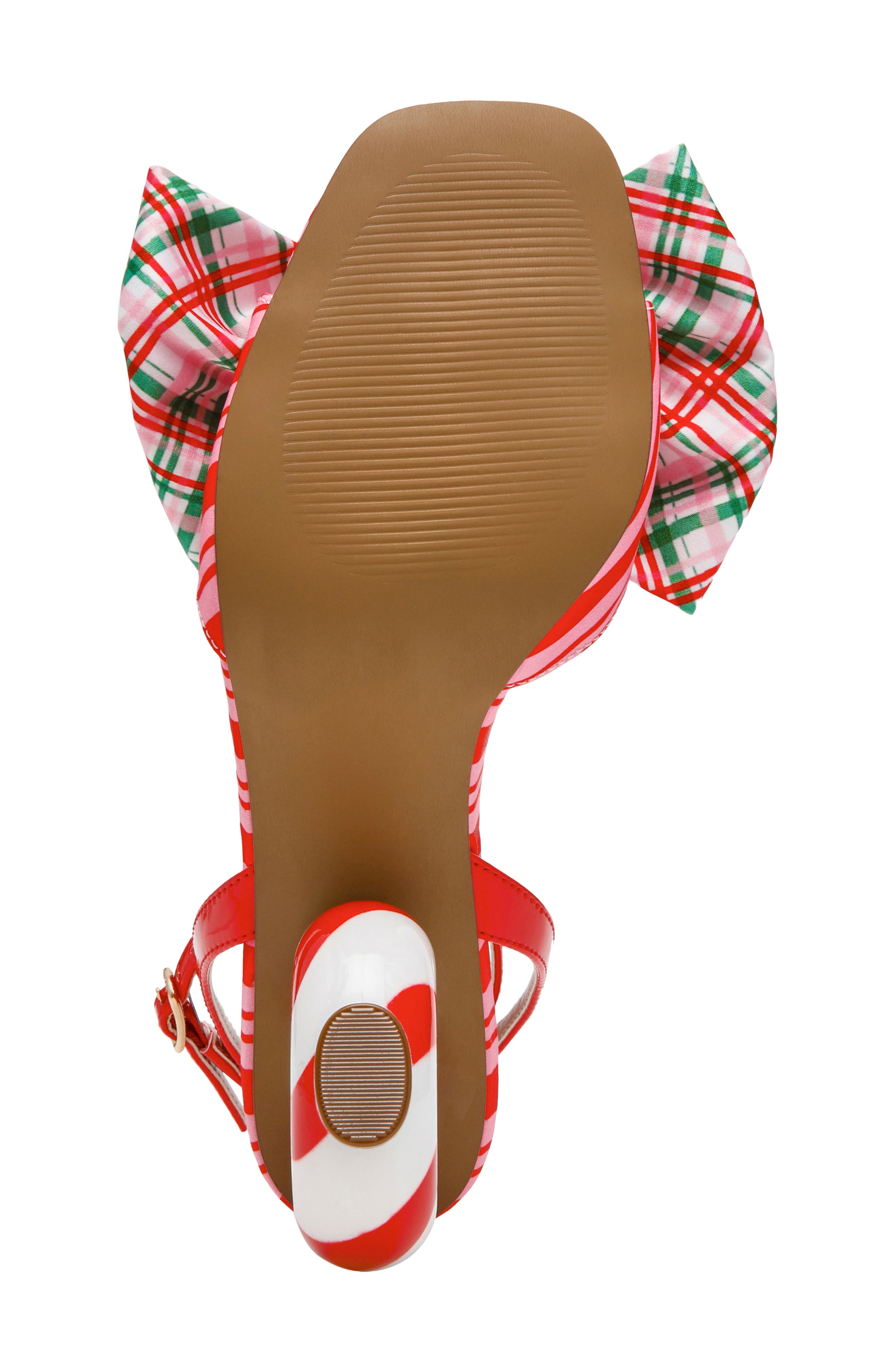 Rudolph Orb Heel Sandal, Alternate, color, RED/ PINK MULTI