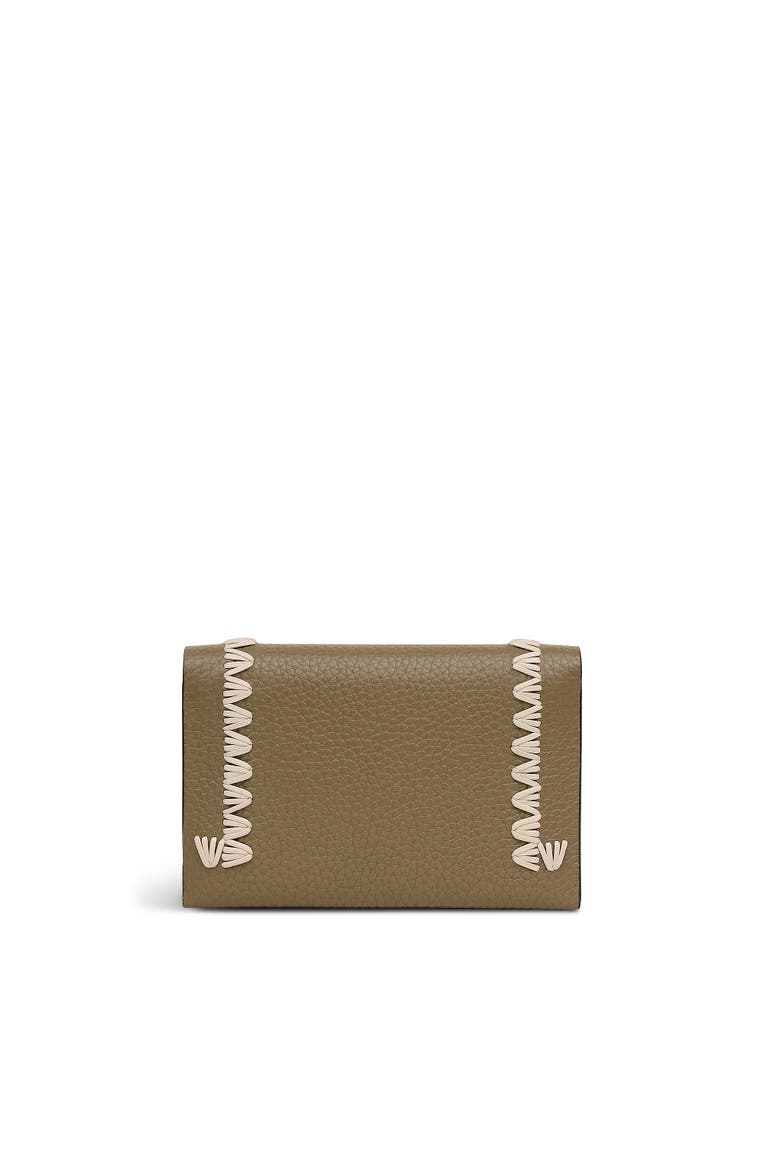 Oak Street - Stitch Medium Flapover Wallet, Alternate, color, Acorn
