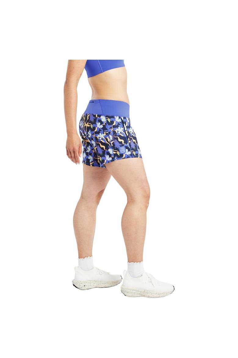 Ra Printed 6In Short - Women's, Alternate, color, Ink Blue Aquila Bloom