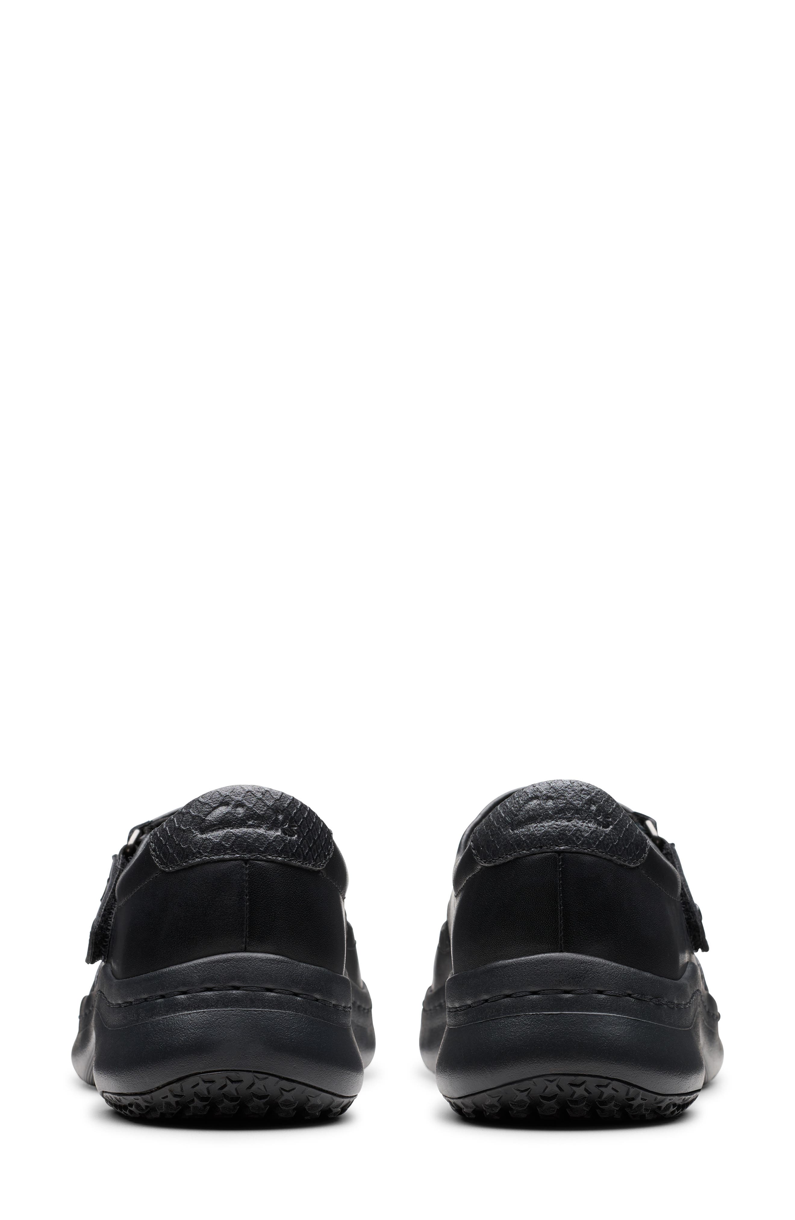 Clarks<sup>®</sup> Pro Pace Mary Jane Flat, Alternate, color, Black Leather