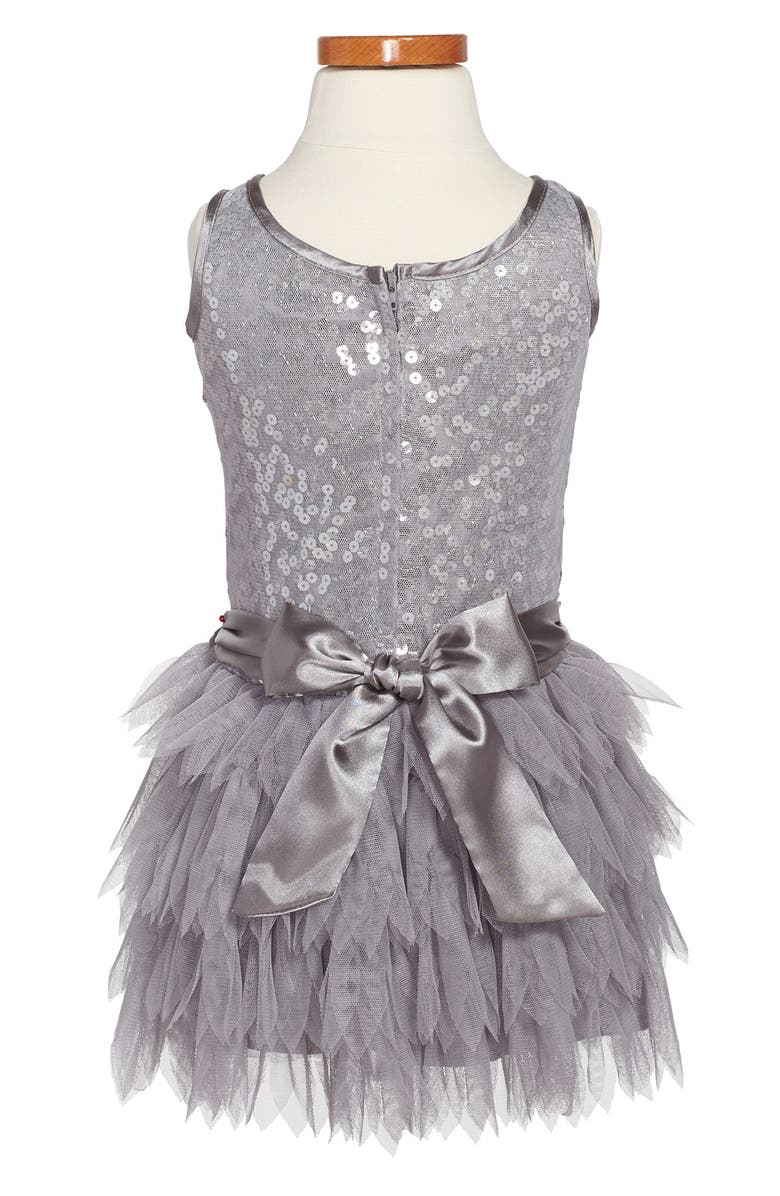 Biscotti Sequin Tulle Dress, Alternate, color, 