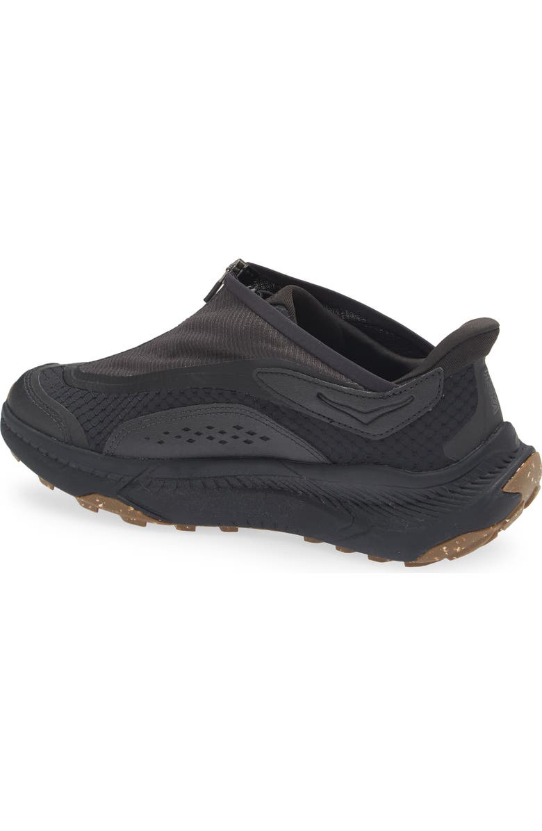 HOKA Project Transport Zip Sneaker, Alternate, color, Carbon Black / Black