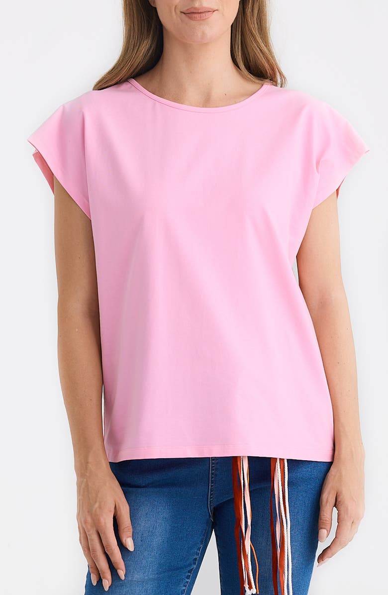 Talisman the Label Sora Dolman Sleeve Cotton T-Shirt, Main, color, Pink