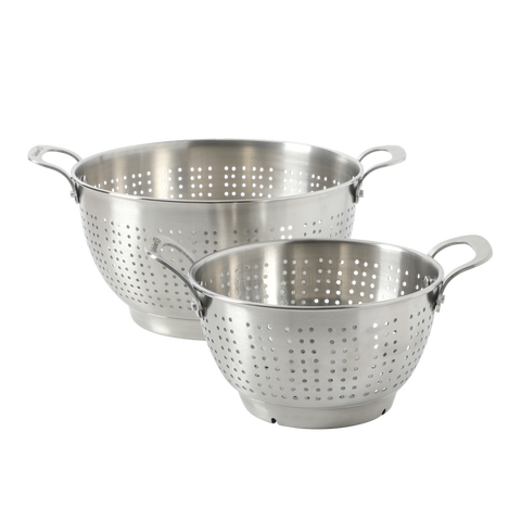 Astro 2 Piece Stainless Steel Colander and Strainer Set