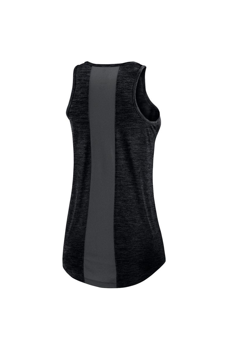 Nike Women's Nike Black Colorado Rockies Logo Fade High Neck Performance Tank Top, Alternate, color, Black