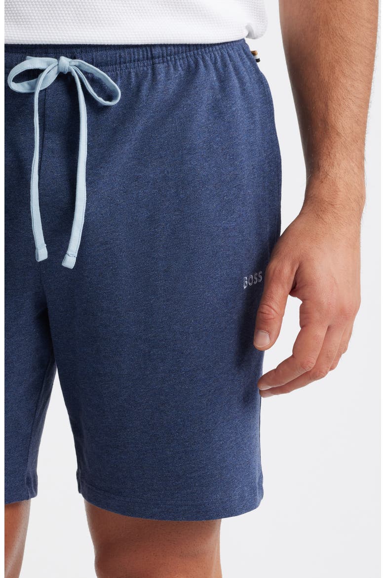 Mix Match Stretch Cotton Pajama Shorts, Alternate, color, OPEN BLUE
