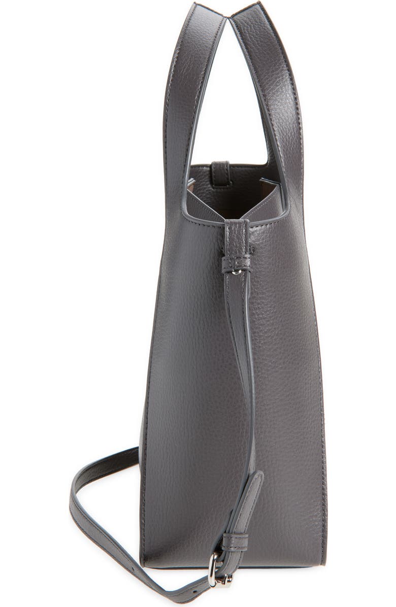 Stella McCartney Perforated Logo Faux Leather Crossbody Tote, Alternate, color,