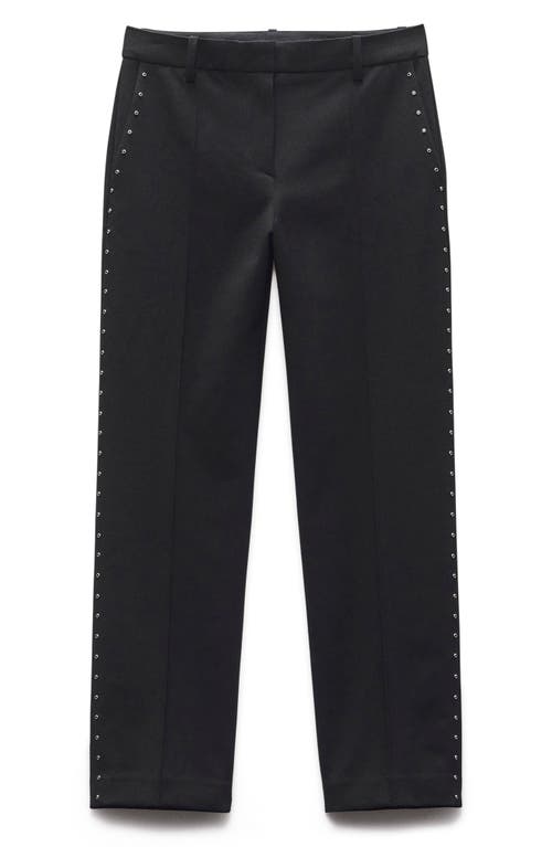 Rag & Bone Cosette Wool-blend Pant In Black