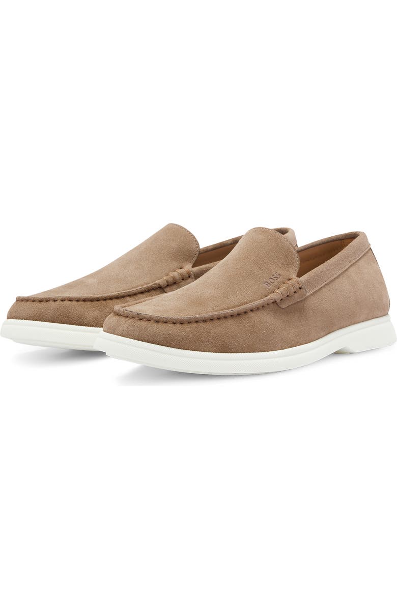 BOSS Sienne Loafer, Alternate, color, Med Bge