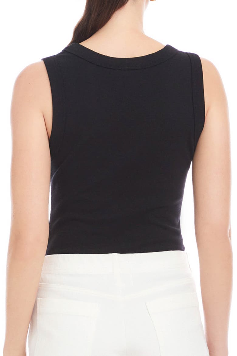 Scoop Neck Tank, Alternate, color, BLACK