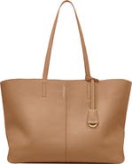 MAISON de SABRÉ Large Leather Snap Soft Tote