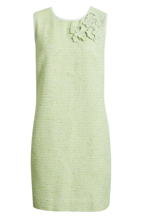 Edita Bouclé Sleeveless Shift Dress