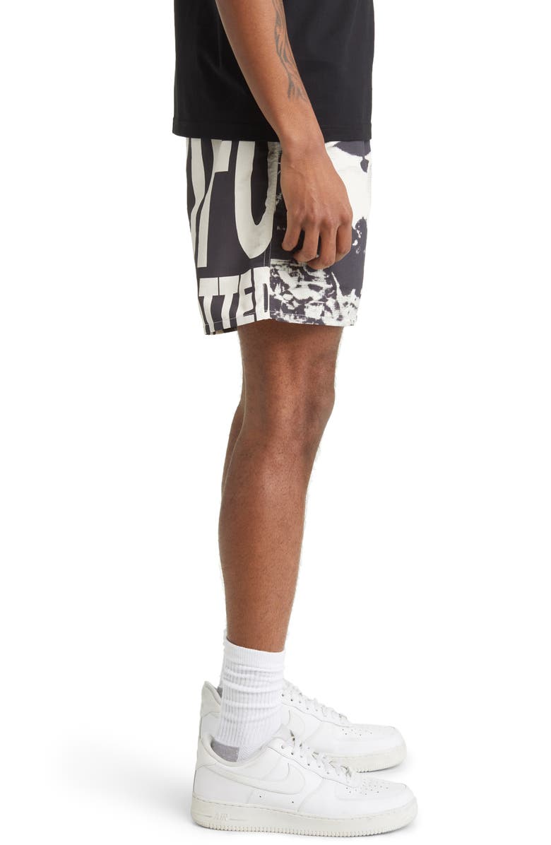 Billionaire Boys Club News Nylon Drawstring Shorts, Alternate, color, 