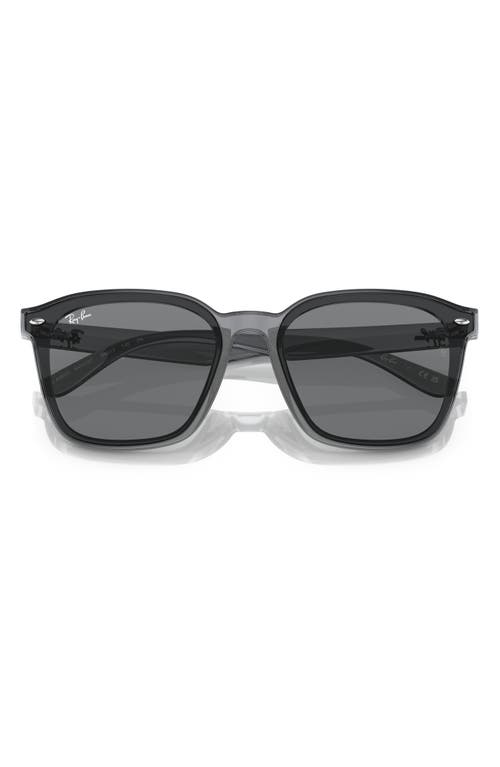 Ray Ban Ray-ban 66mm Square Sunglasses In Gray