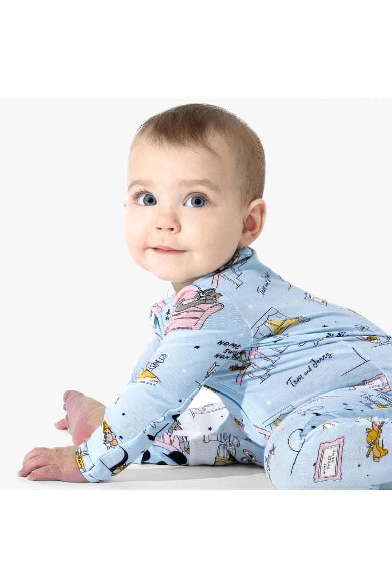 Baby Tom & Jerry Home Sweet Home Convertible Footie, Alternate, color, Tom & Jerry: Home Sweet Home
