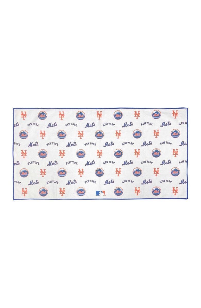 PRG AMERICAS New York Mets Aqua-Lock Caddy Golf Towel, Main, color,
