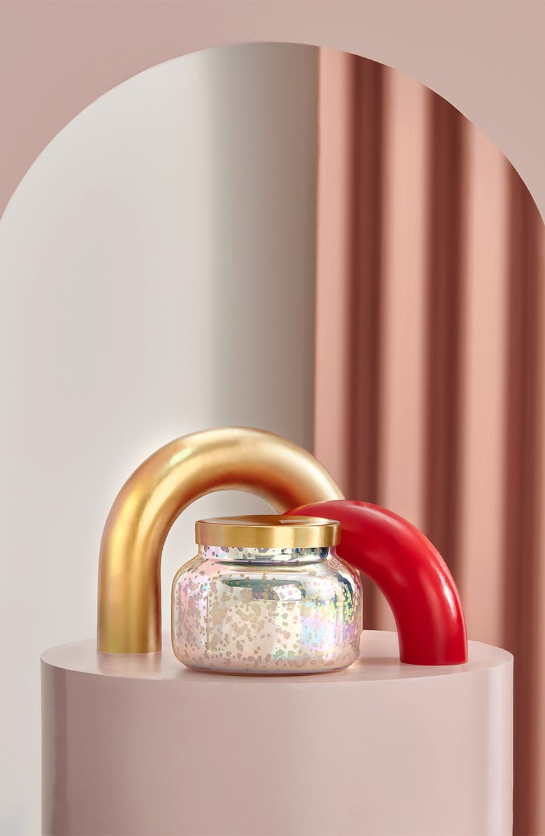 Capri Blue Volcano Mercury Iridescent Oversized Jar Candle, Alternate, color, Multi