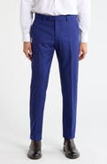 Zanella Noah Classic Serge Wool Straight Leg Pants