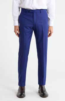Zanella Noah Classic Serge Wool Straight Leg Pants