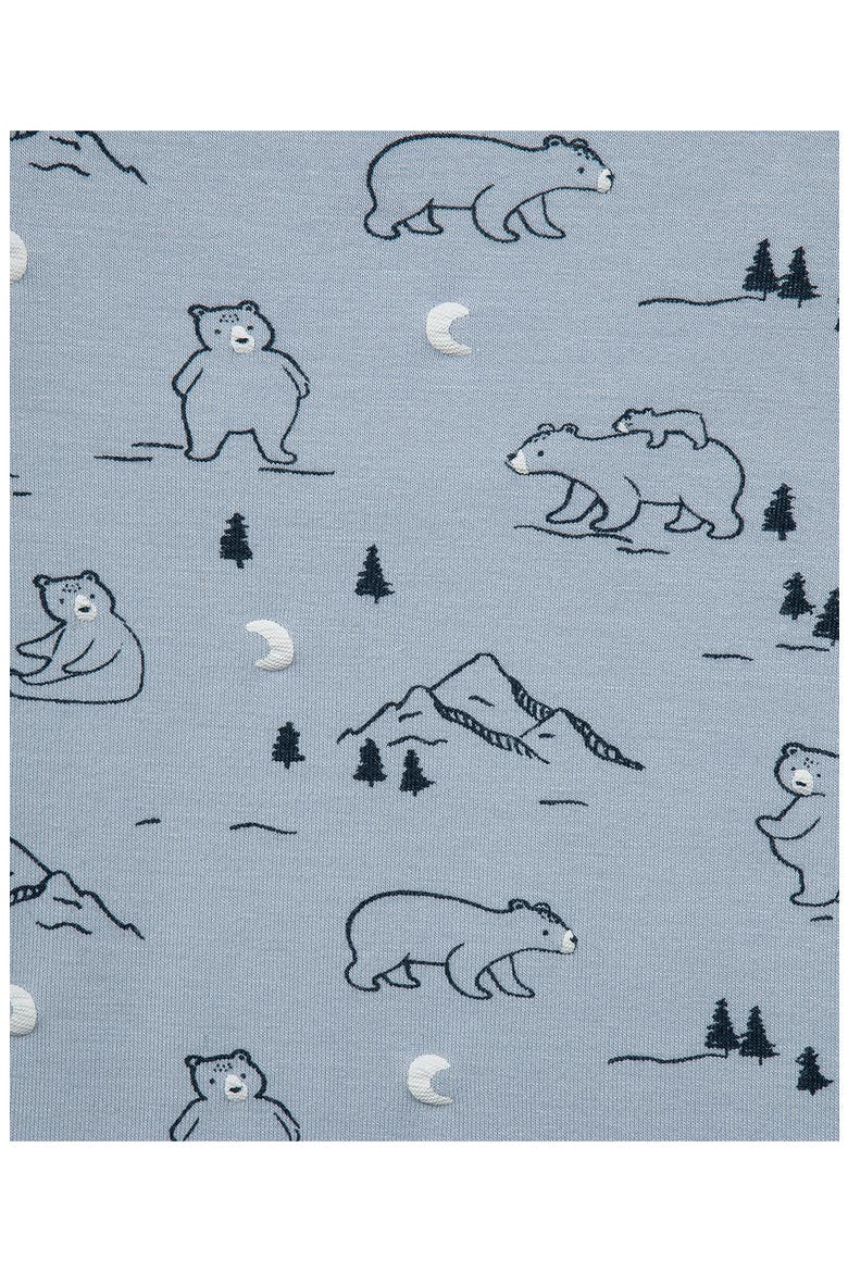 Kids' Bear 4-Piece Pajamas, Alternate, color, MULTI