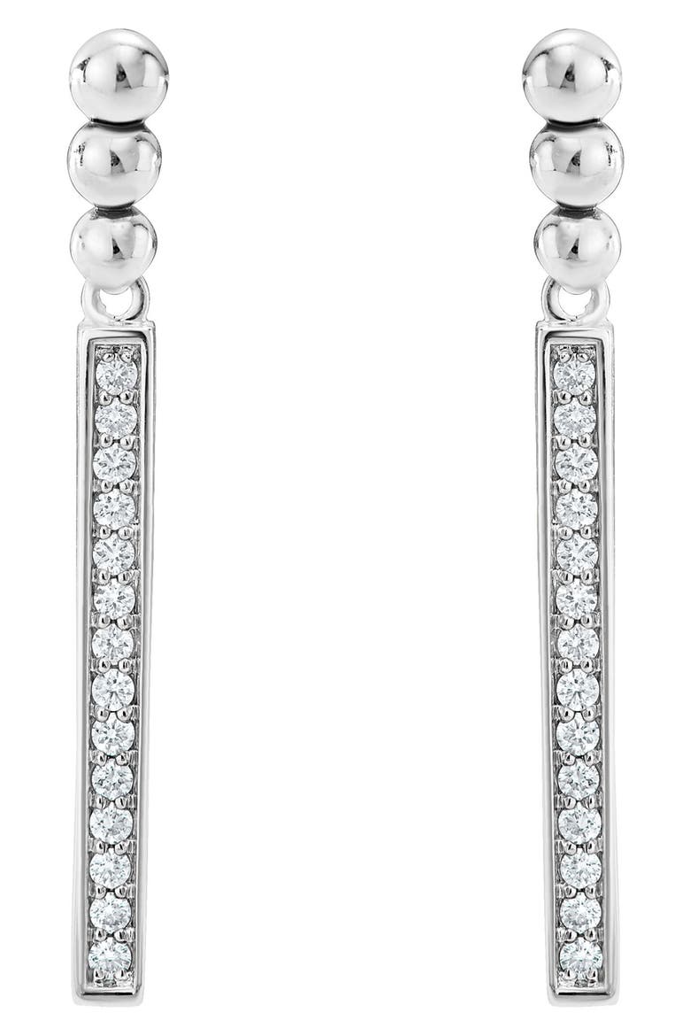 Caviar Spark Diamond Drop Earrings video