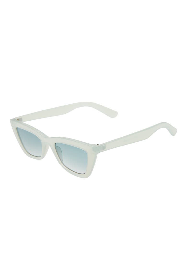 50mm Cat Eye Sunglasses, Alternate, color, MILKY MINT